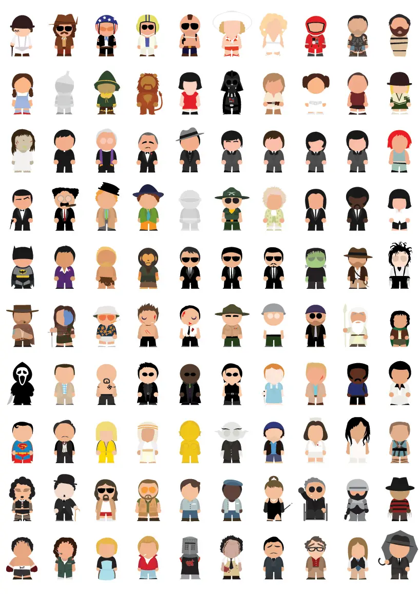 100 iconos del cine