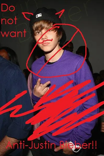 Tambien Odio A Justin Bieber