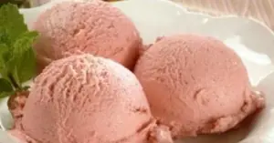 Helado de Fresa - Receta Casera
