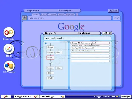 ¿Usarías un sistema operativo de Google?