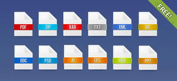 12 archivos PSD Iconos 02