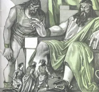 Los hombre de tamaño extraordinario (gigantes).