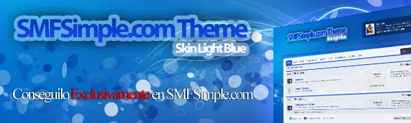 Theme Light Blue SMF 2.0