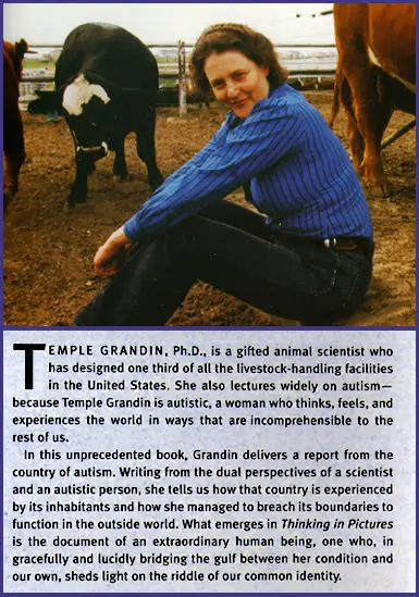 Temple Grandin, Autismo y pensamiento visual y más