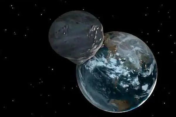 Un asteroide de 99999 mil toneladas cruza cielo asiático