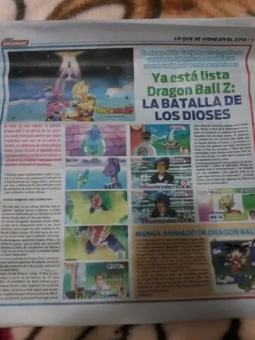 Dragon Ball Z: La Batalla de los Dioses Nueva Info (+10)