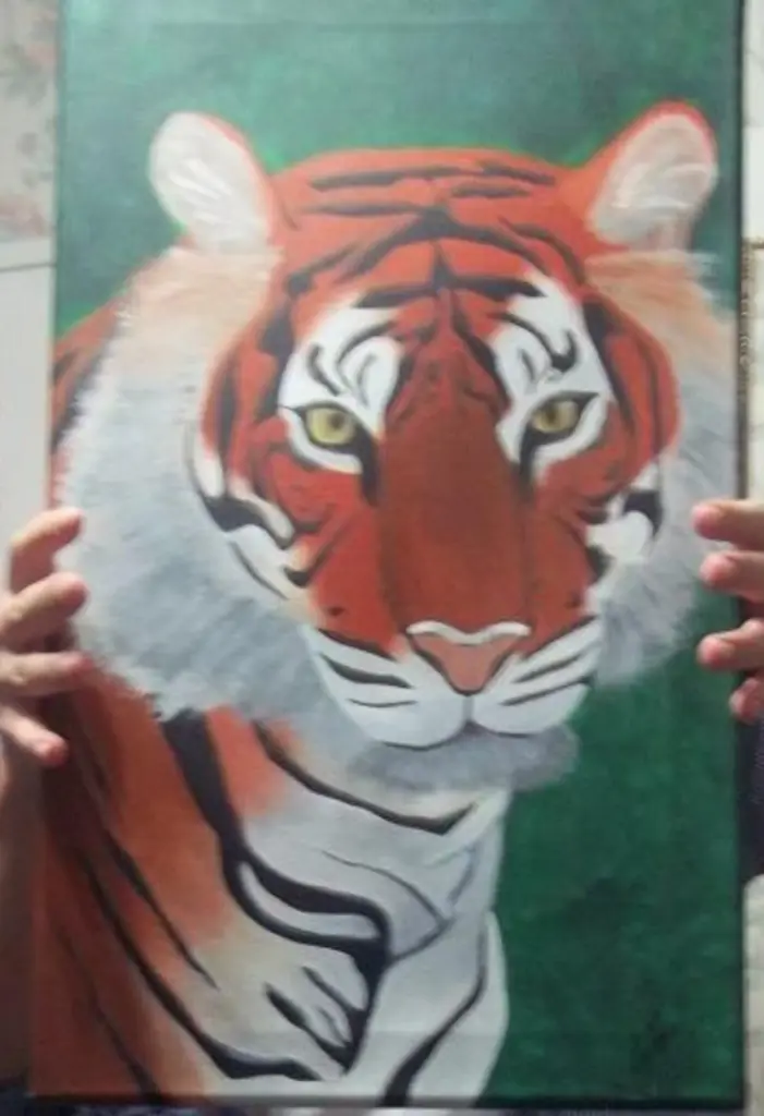 Pintura hecha por mi novia