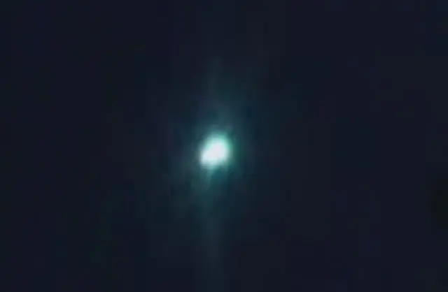 Un extraño objeto luminoso causó temor en EE.UU