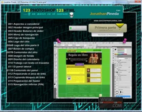 123 Photoshop 123 html, El Santo Grial, Videotutoriales