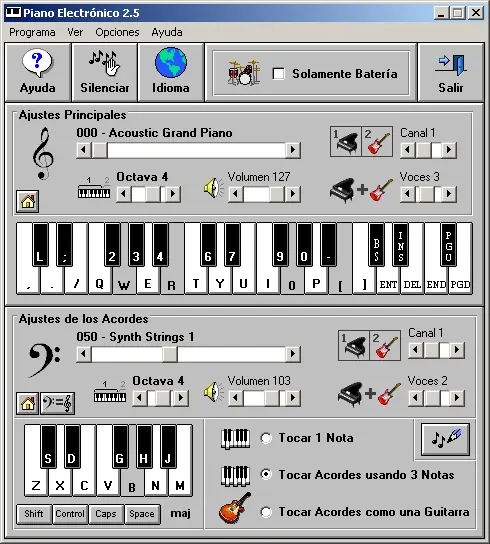 Piano Electronico 2.5