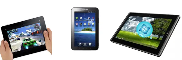 iPad, Tablet Windows 8 o Android