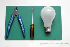 como reciclar bombillo, de forma creativas