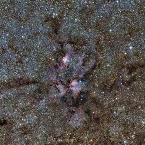 Primera imagen infrarroja de la 'guardería estelar' NGC 635