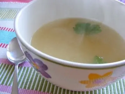 Sopa Oriental para depurar el Organismo