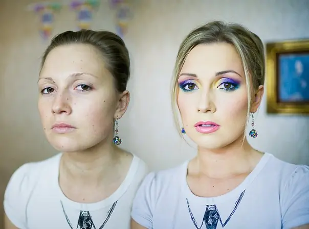 La magia del maquillaje ( en personas no famosas) NoMMES!