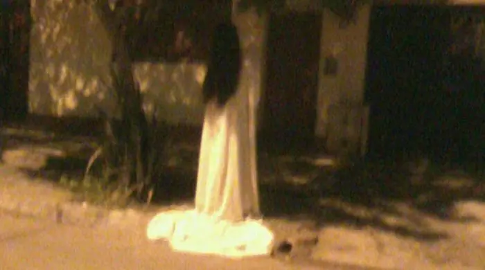 Cuatro personas vieron a la “mujer de blanco”
