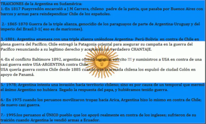 Chile no nos traicionó Chile no nos traicionó