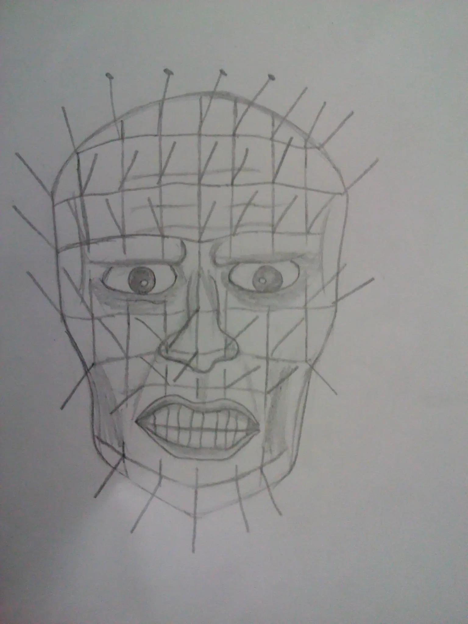 mi dibujo de hellraiser