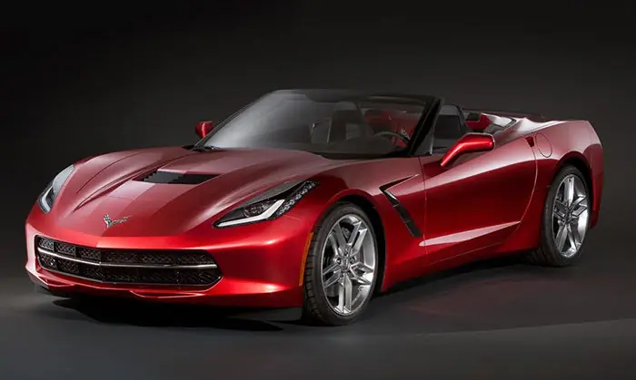 Corvette Stingray se quita el sombrero