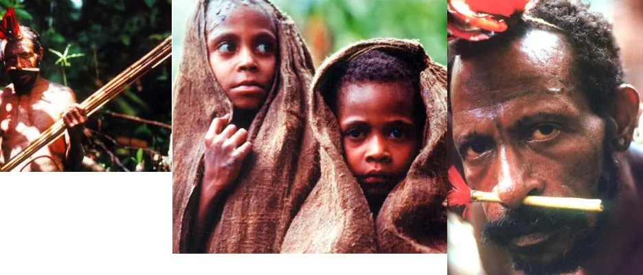 Tribu negra conoce por primera vez a un hombre blanco