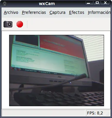 wxCam – Un programa para hacer capturas con la webcam