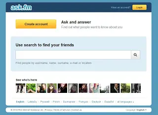 Ask.fm un clon de Formspring.me