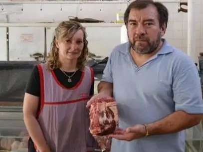 ¡Milagro! El carnicero que vió a Jesús en un churrasco.