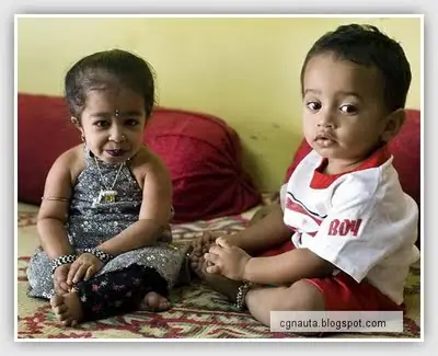 la niña mas pequeña