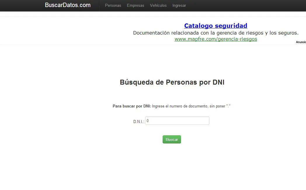 Busqueda de personas solo con dni (por fin actualizaron )