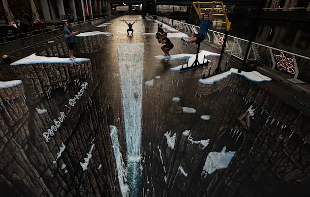 "La pintura 3D más grande del mundo"