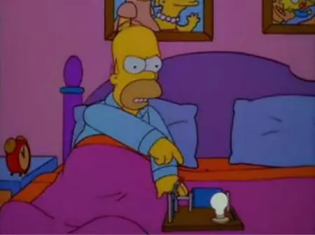 Clase de ciencia con Los Simpson