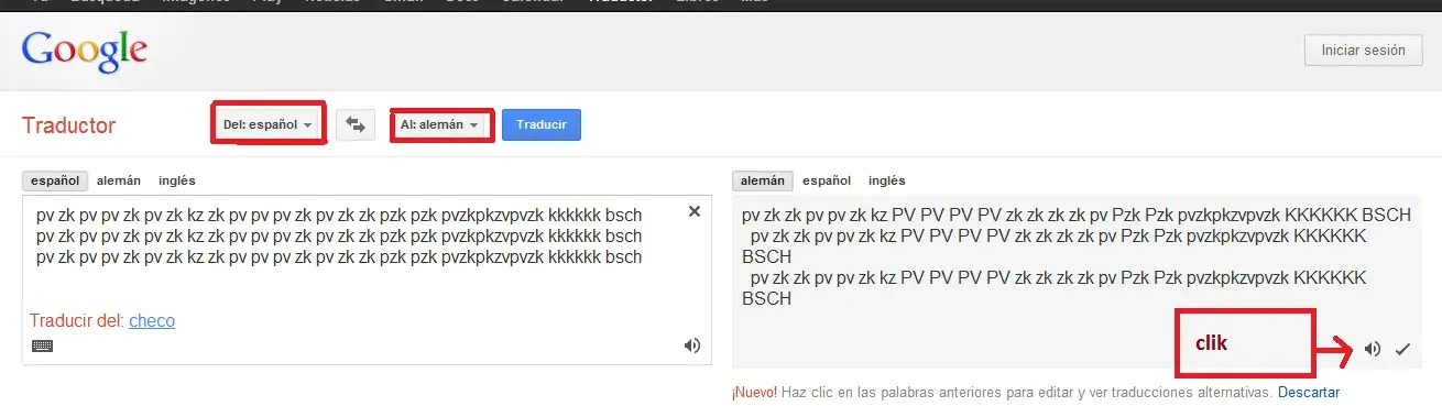 como hacer un rap en el traductor de google!! xD
