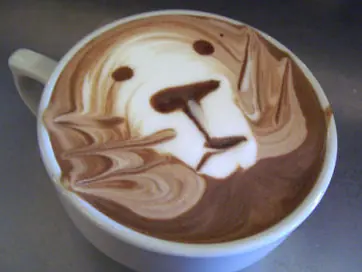 Arte con cafe