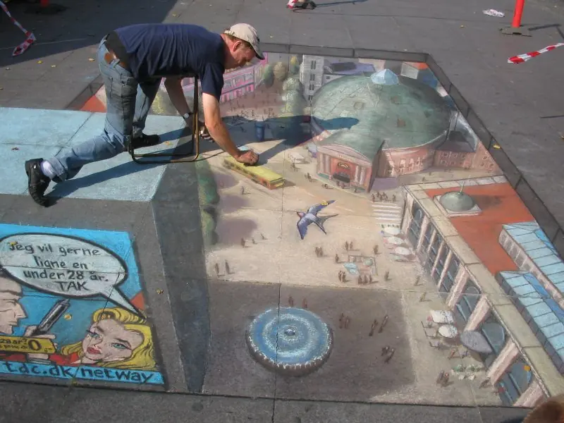 Pinturas Realistas - Julian Beever