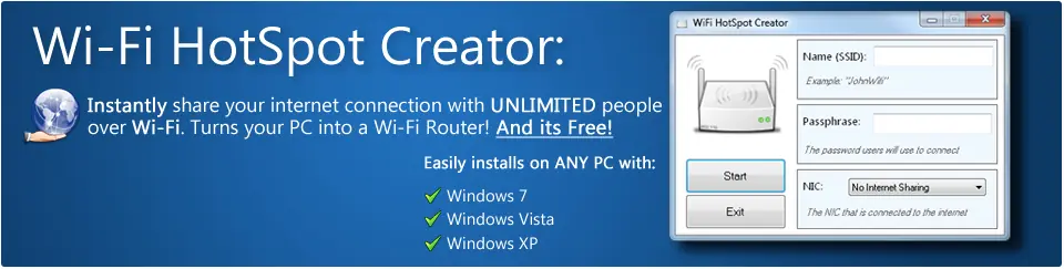 Convierte tu portátil en un router inalámbrico con Wi Fi H