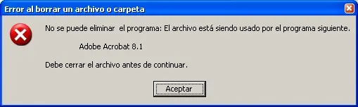 Liberar programas y archivos bloqueados por Windows