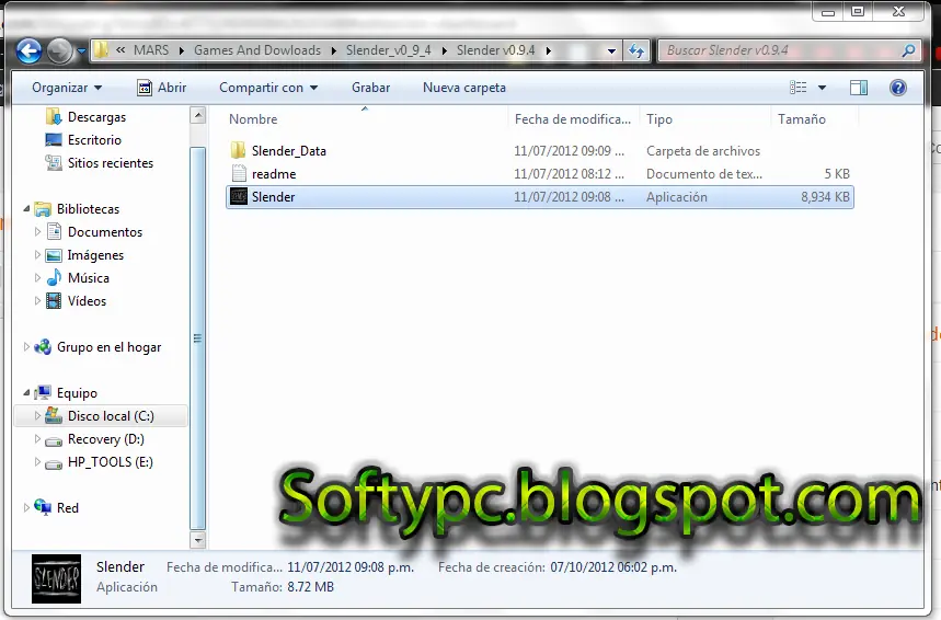 Descargar Slender Game (El juego de slenderman)