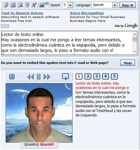 lector de textos y lo mejor online (exelentisimo)
