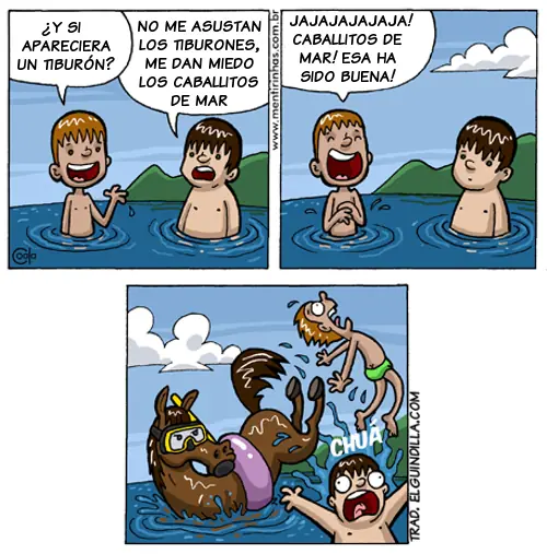 Algo de humor para un día que quizá fue difícil.