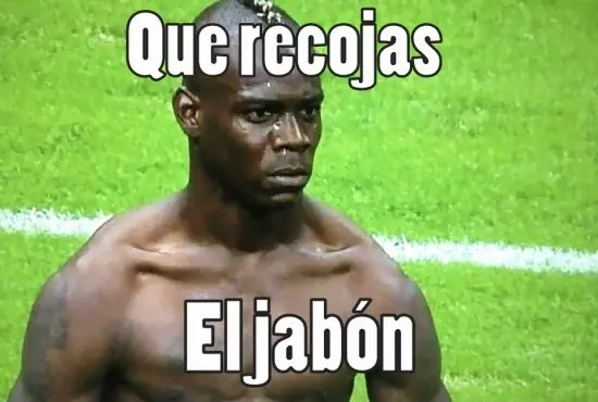 Se te cayo el jabon