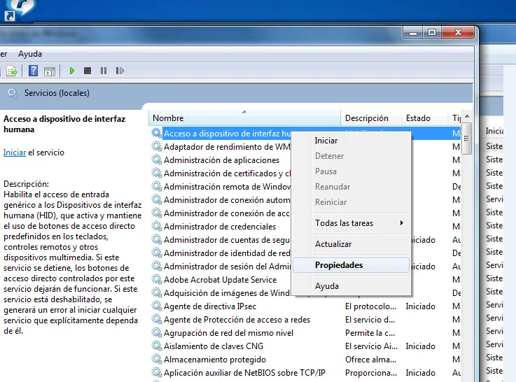 Optimizar windows 7 desactivando servicios innecesarios.
