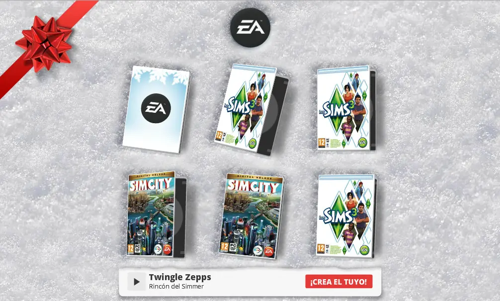Creá villancicos con los sonidos de los juegos de EA