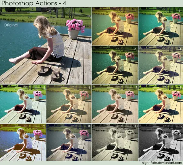 acciones para photoshop