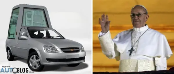 Asi podria ser el nuevo Papa Movil