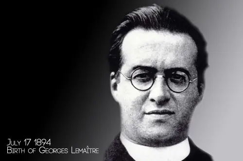 La Teoría del Big Bang fue creada por un Sacerdote