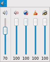 Gnome PulseAudio Applet