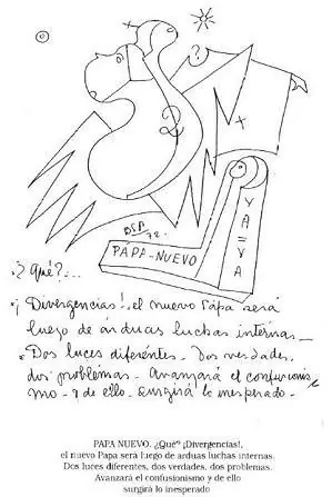 La Psicografías de Parravicini sobre el Papa Argentino