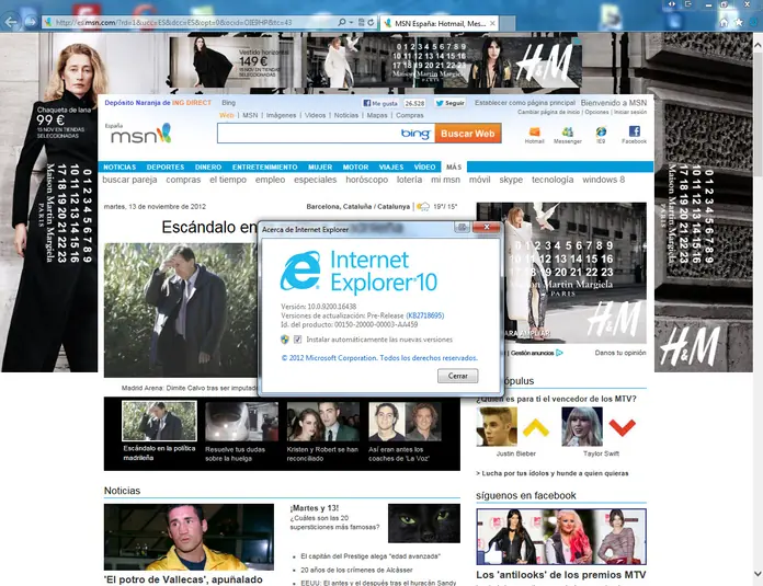 La evolucion de Internet Exploret