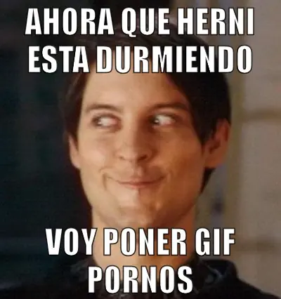 Entra y reite un poco de herni