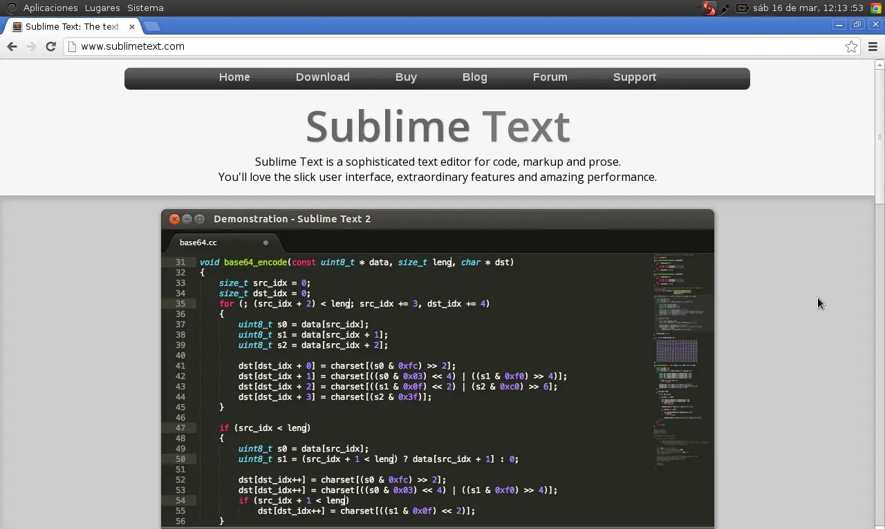 Instalar Sublime Text 2 en Debian Squeeze